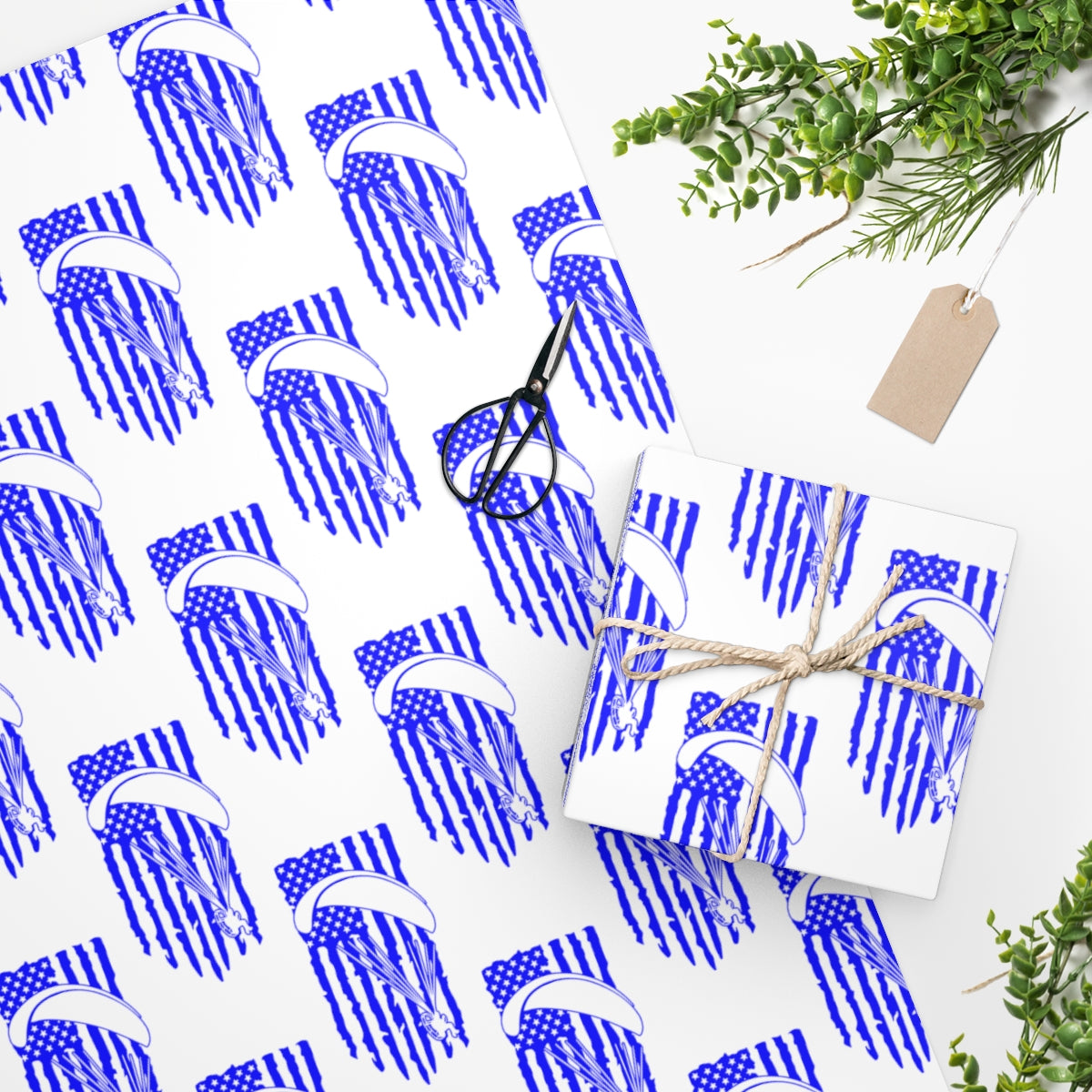 ppg flag Wrapping Paper