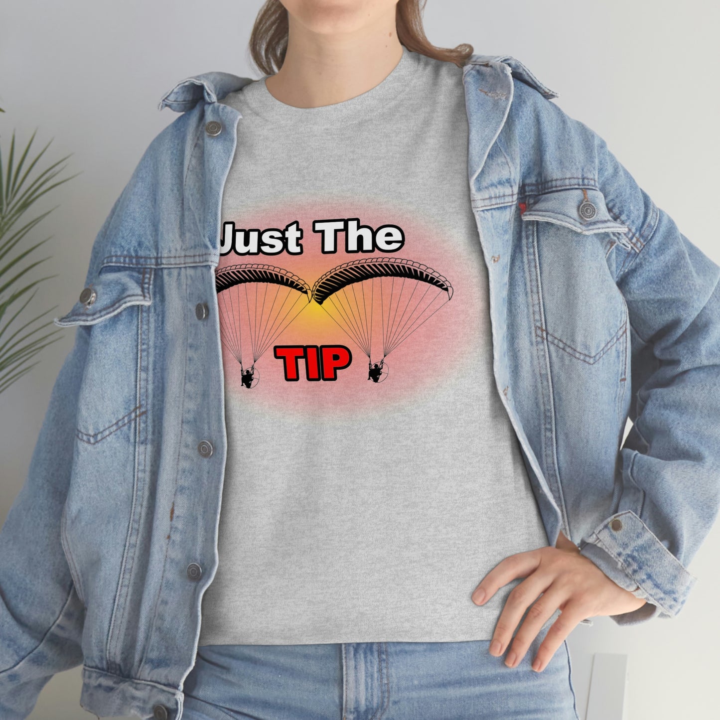 Just The tip Unisex Heavy Cotton Tee