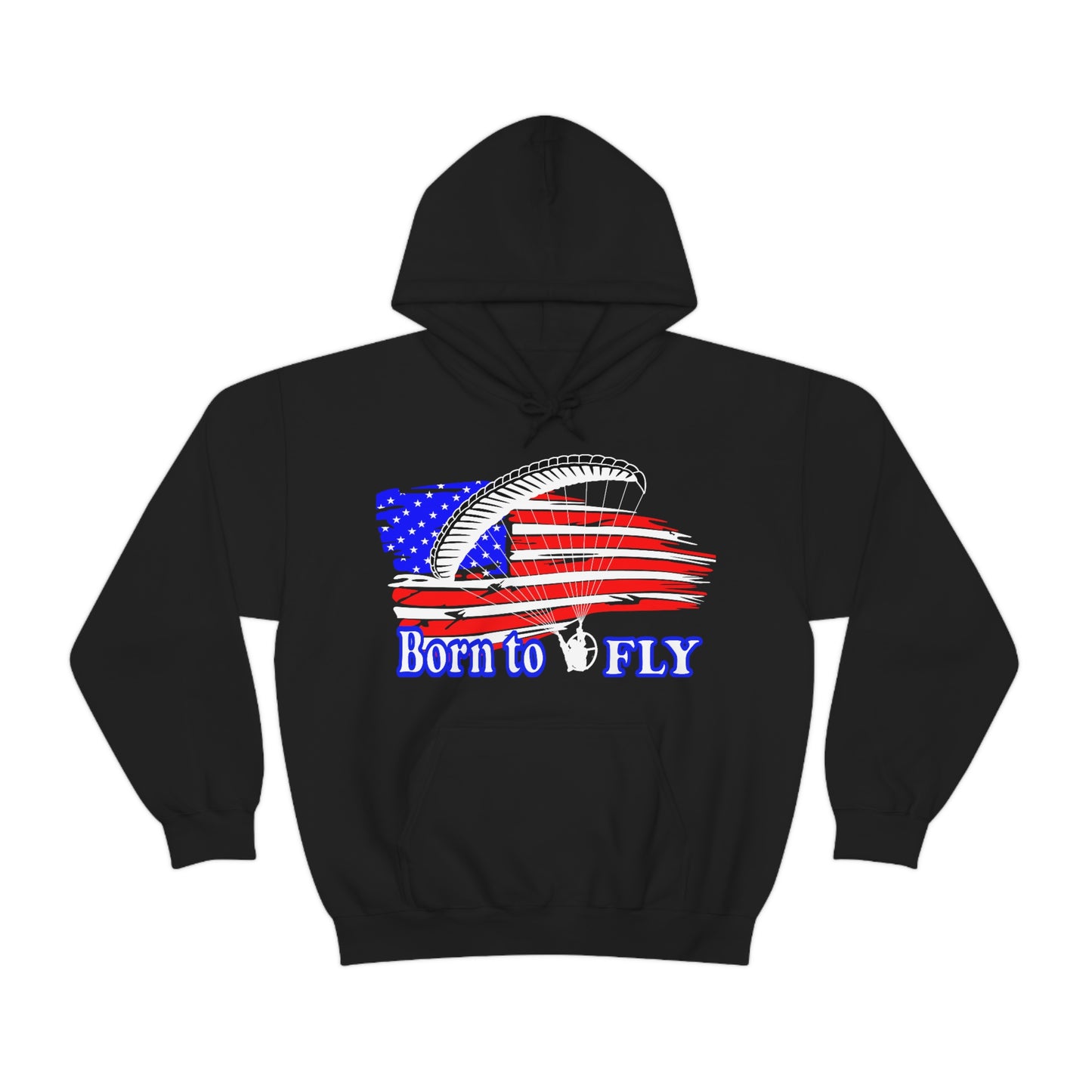 Born to fly Hooded Sweatshirt