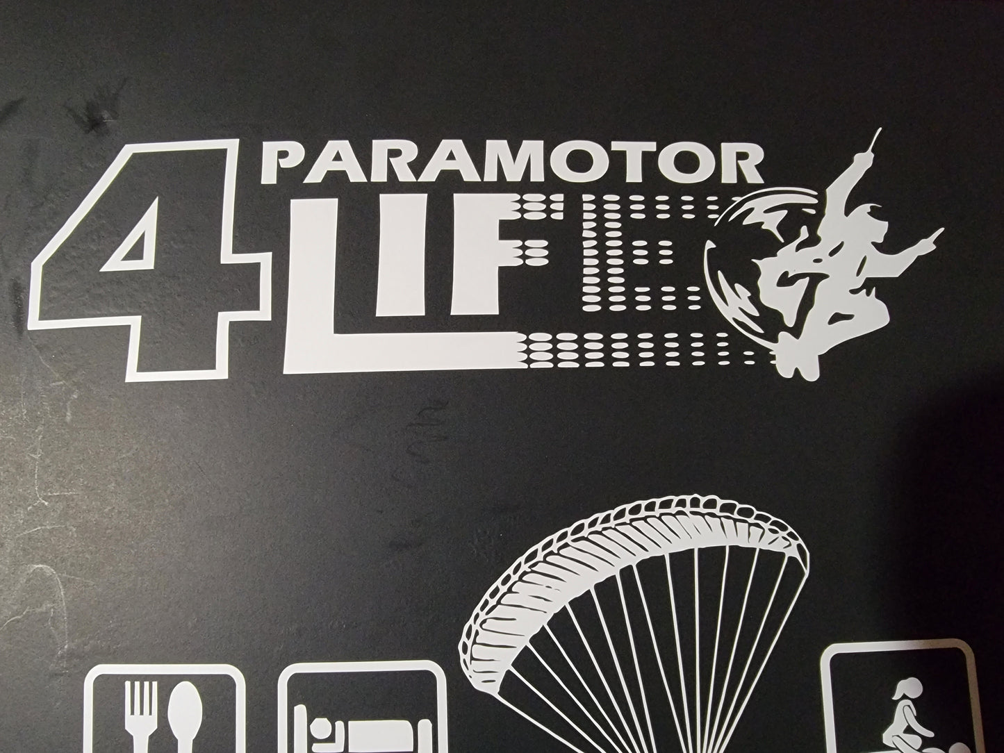 PPG4LIFE White Vinyl Decal