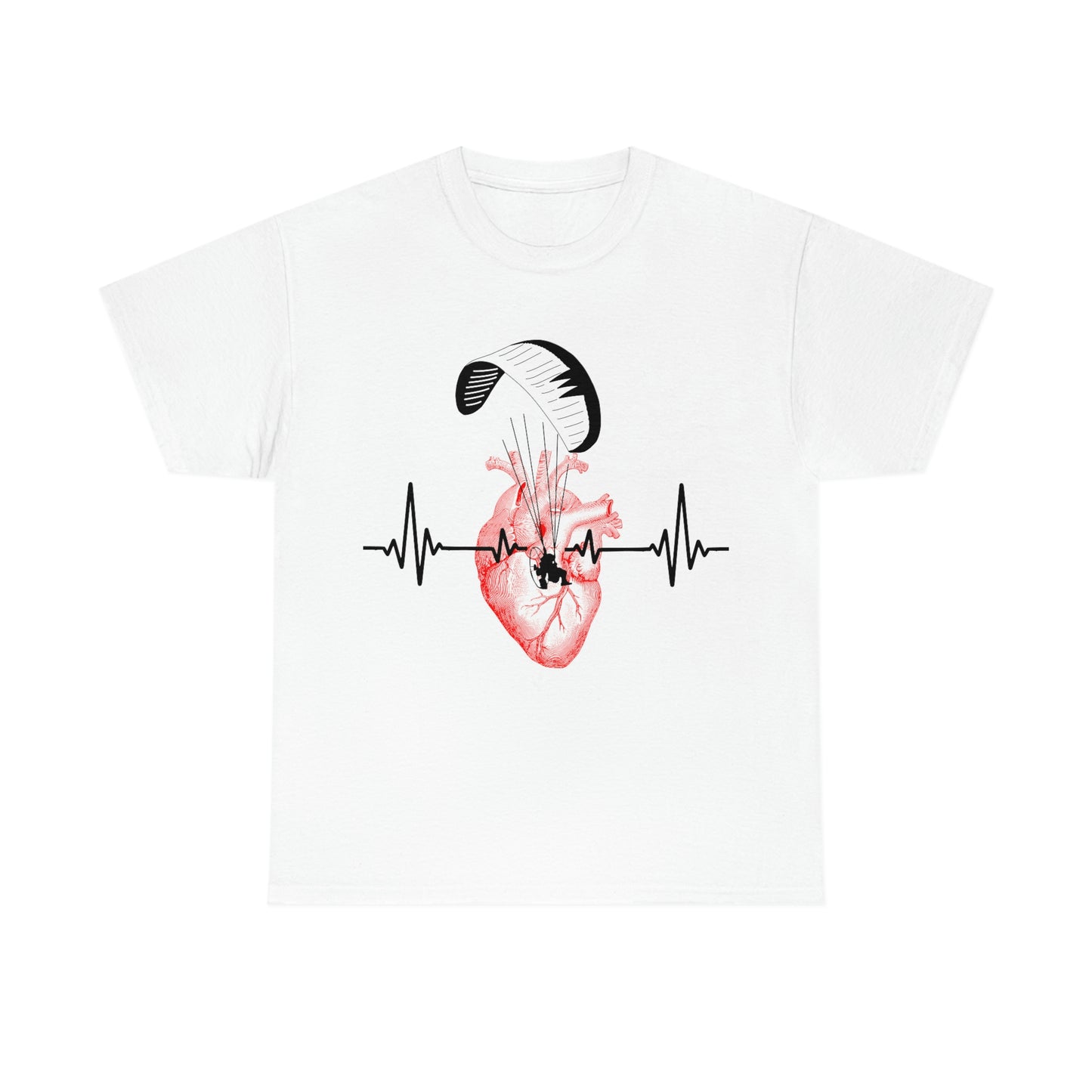 Heartbeat Unisex Heavy Cotton Tee