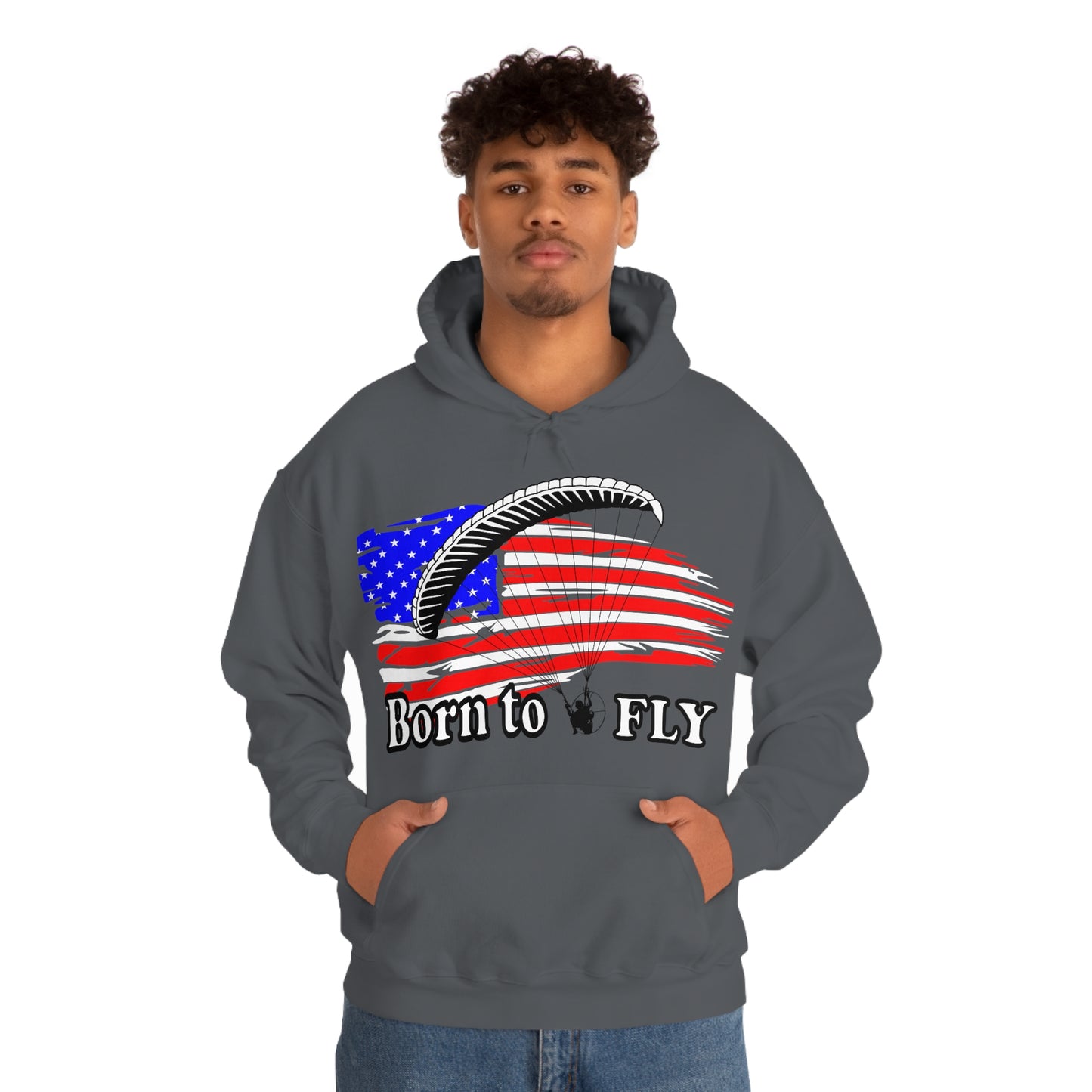 Born to fly Hooded Sweatshirt