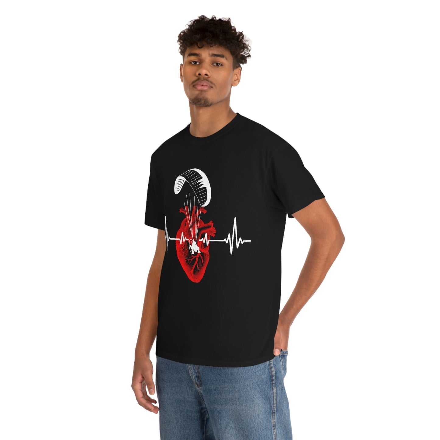 Heartbeat Unisex Heavy Cotton Tee