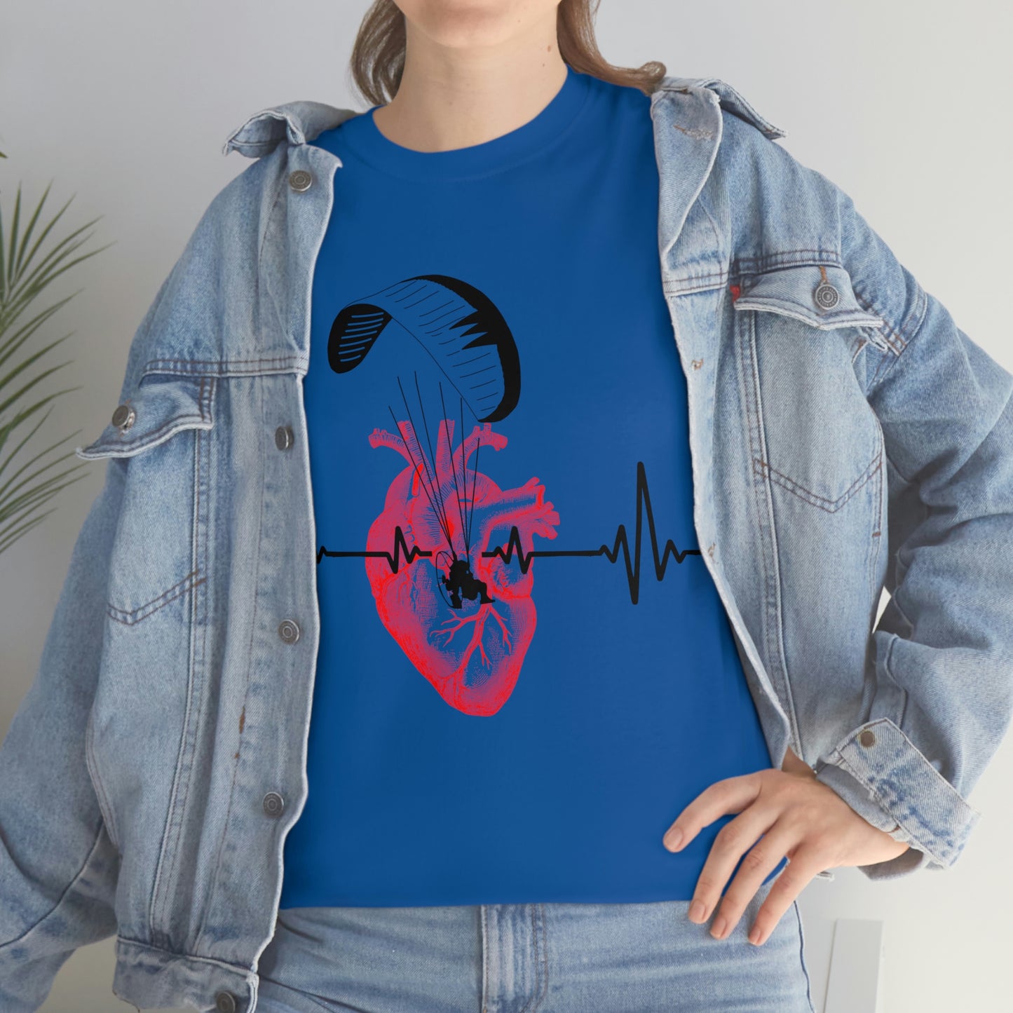 Heartbeat Unisex Heavy Cotton Tee