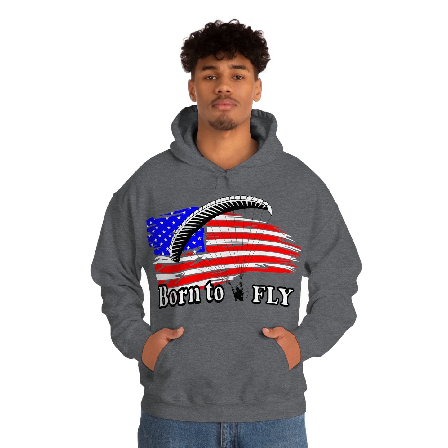 Born to fly Hooded Sweatshirt