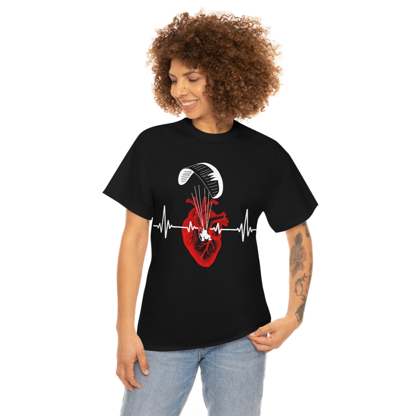 Heartbeat Unisex Heavy Cotton Tee