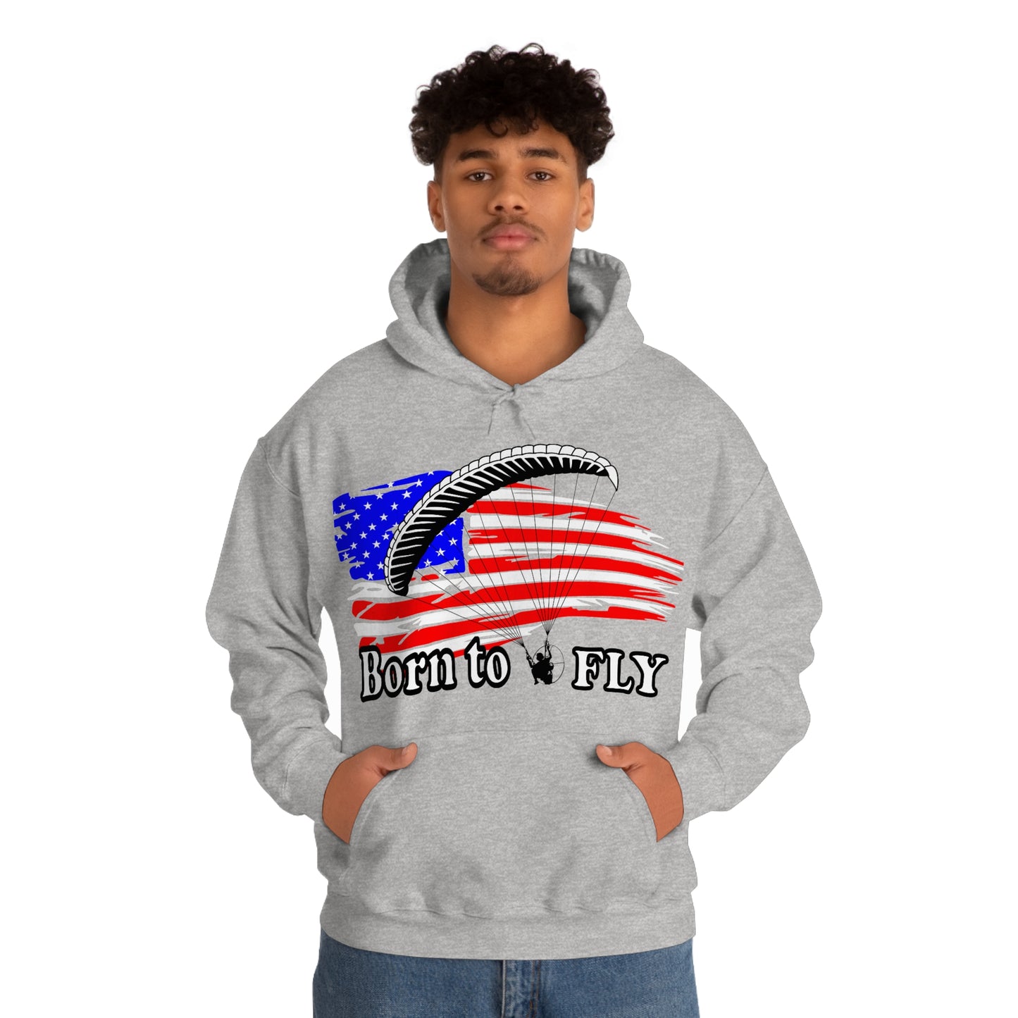 Born to fly Hooded Sweatshirt