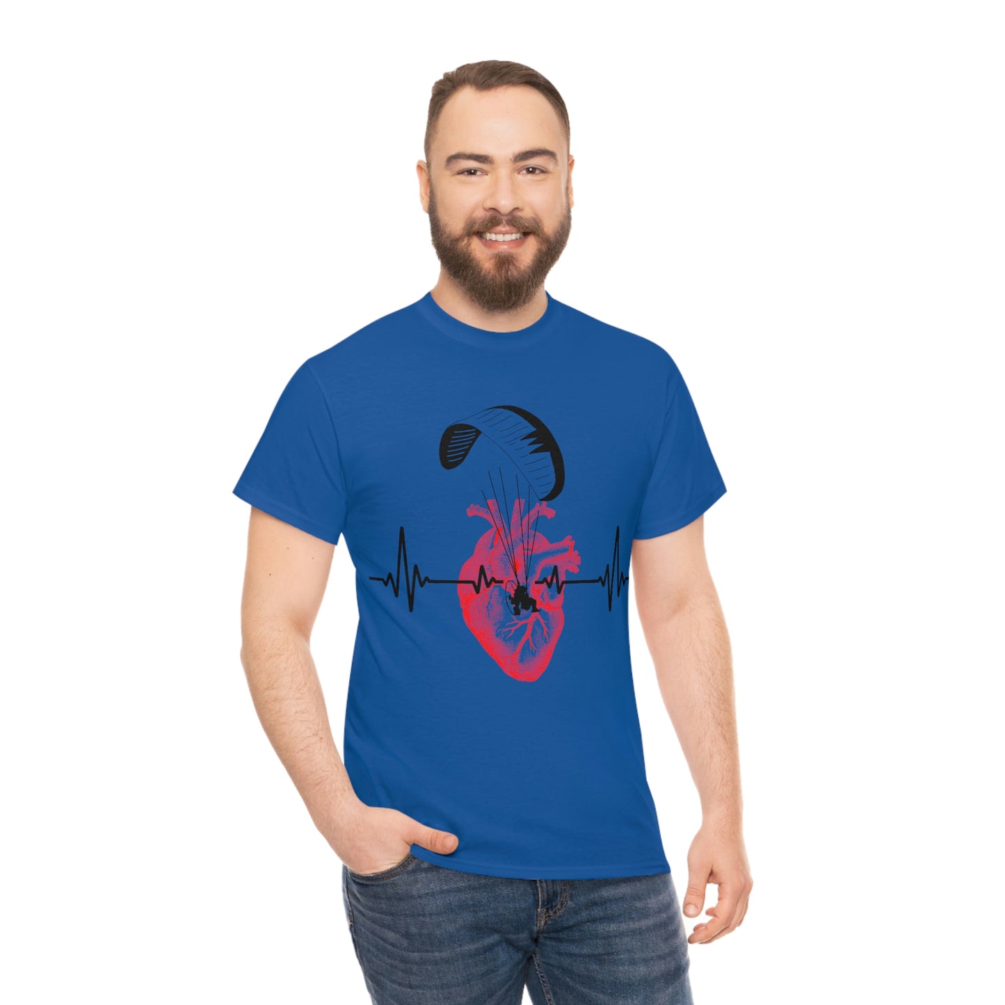 Heartbeat Unisex Heavy Cotton Tee