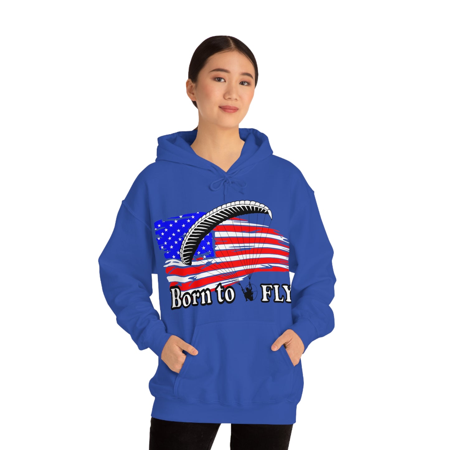 Born to fly Hooded Sweatshirt