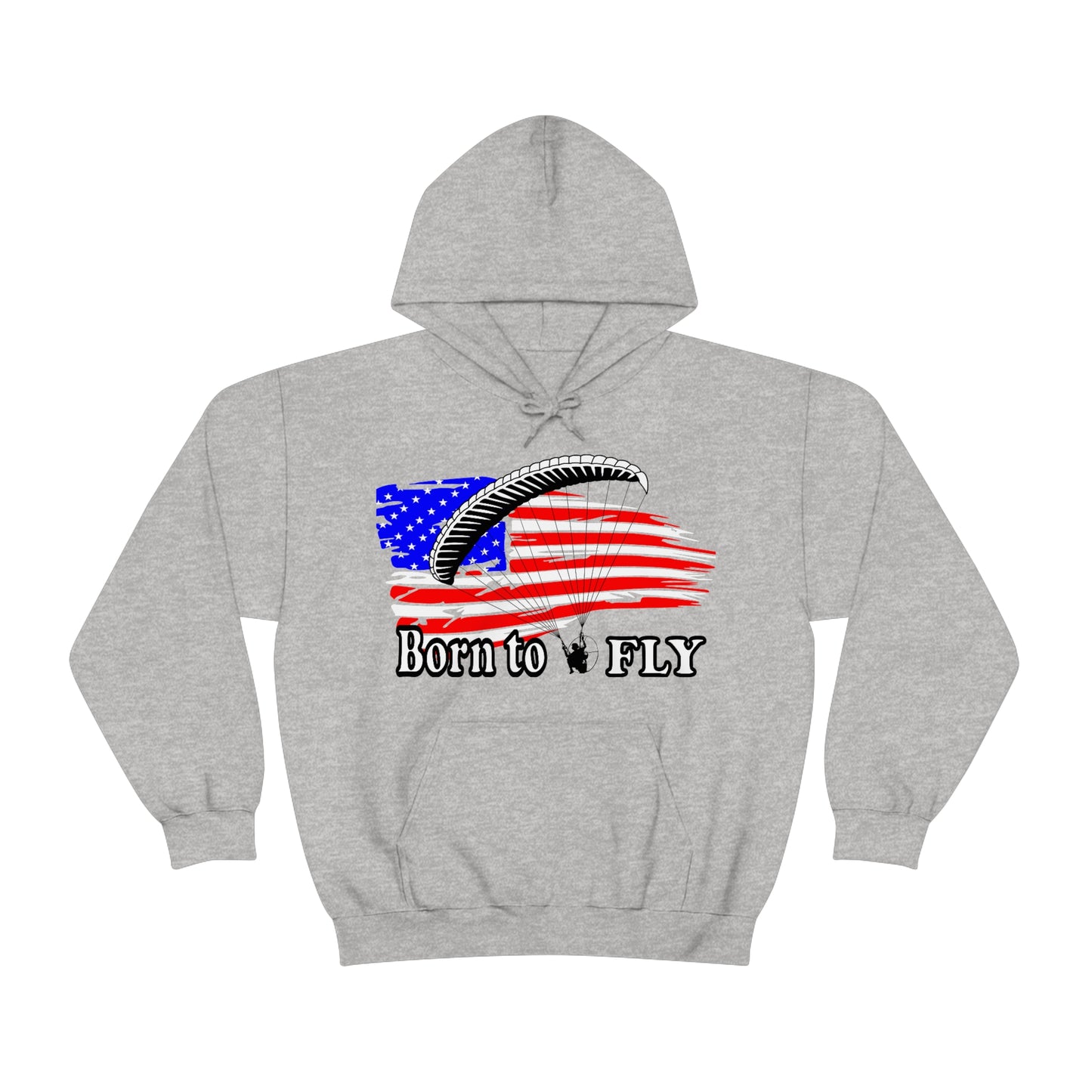 Born to fly Hooded Sweatshirt