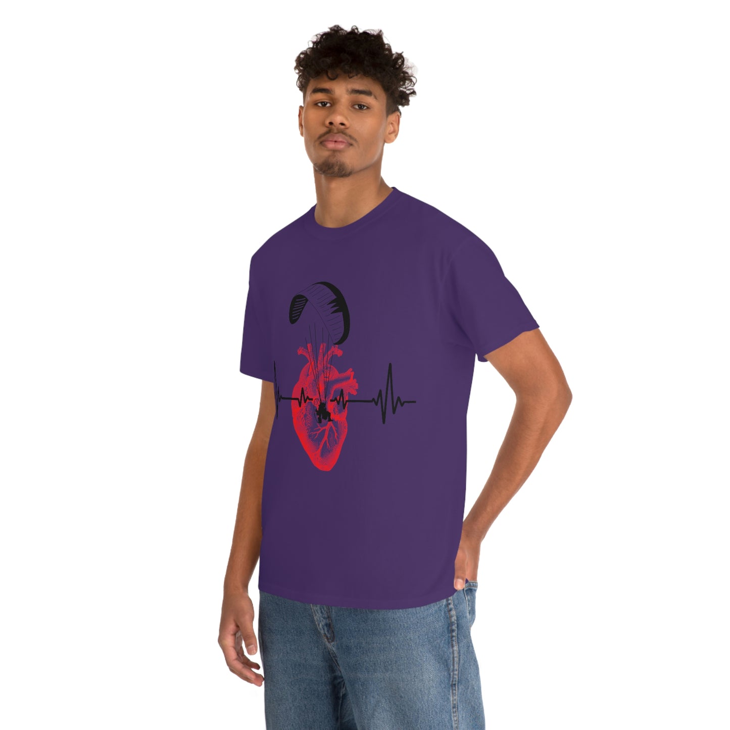 Heartbeat Unisex Heavy Cotton Tee