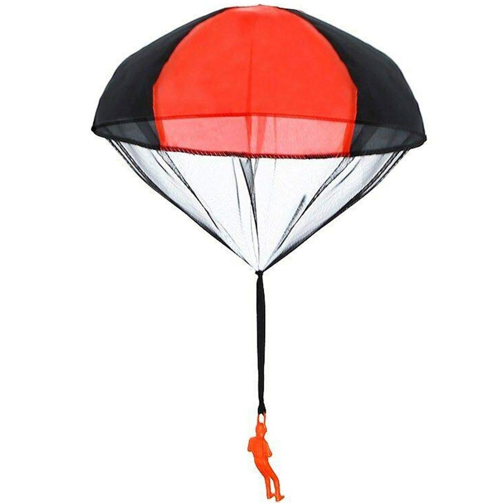 4Set Kids Hand Throwing Parachute Toy For Children's Educational Parachute Soldier Outdoor Fun Sport Play Game Kids Outdoor Toys