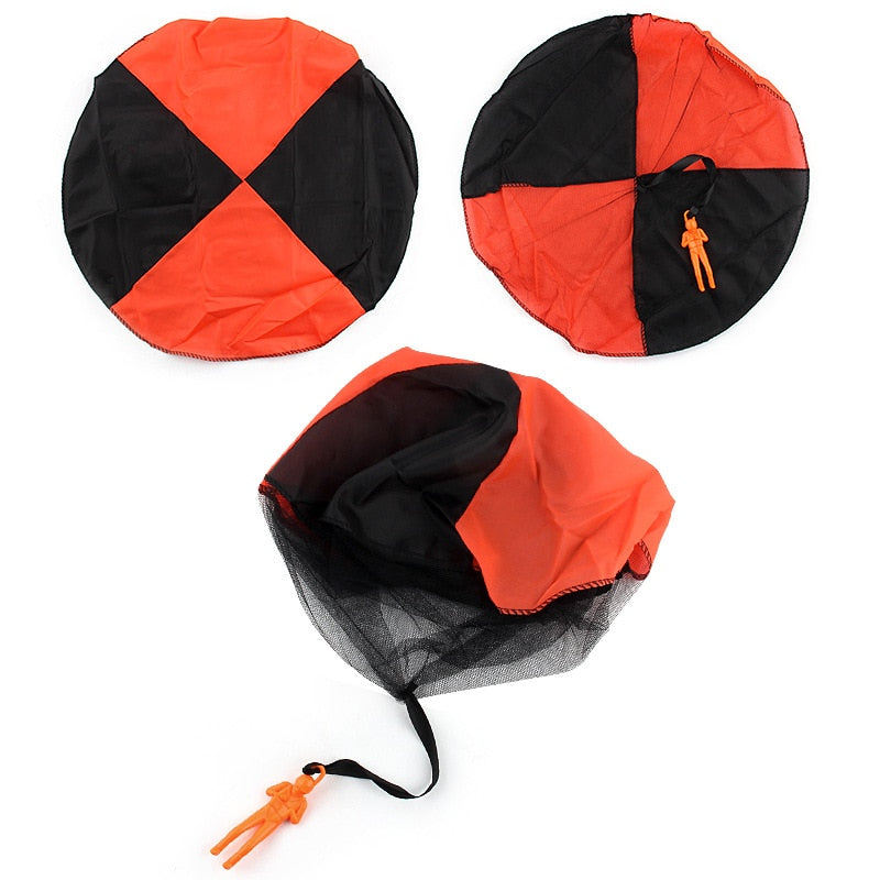 4Set Kids Hand Throwing Parachute Toy For Children's Educational Parachute Soldier Outdoor Fun Sport Play Game Kids Outdoor Toys
