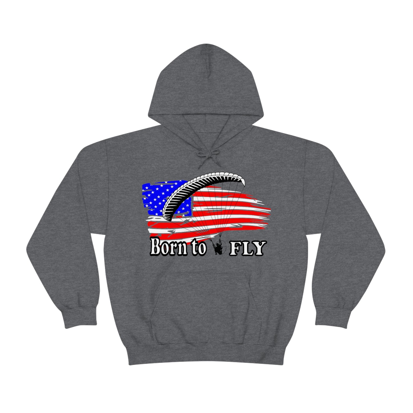 Born to fly Hooded Sweatshirt