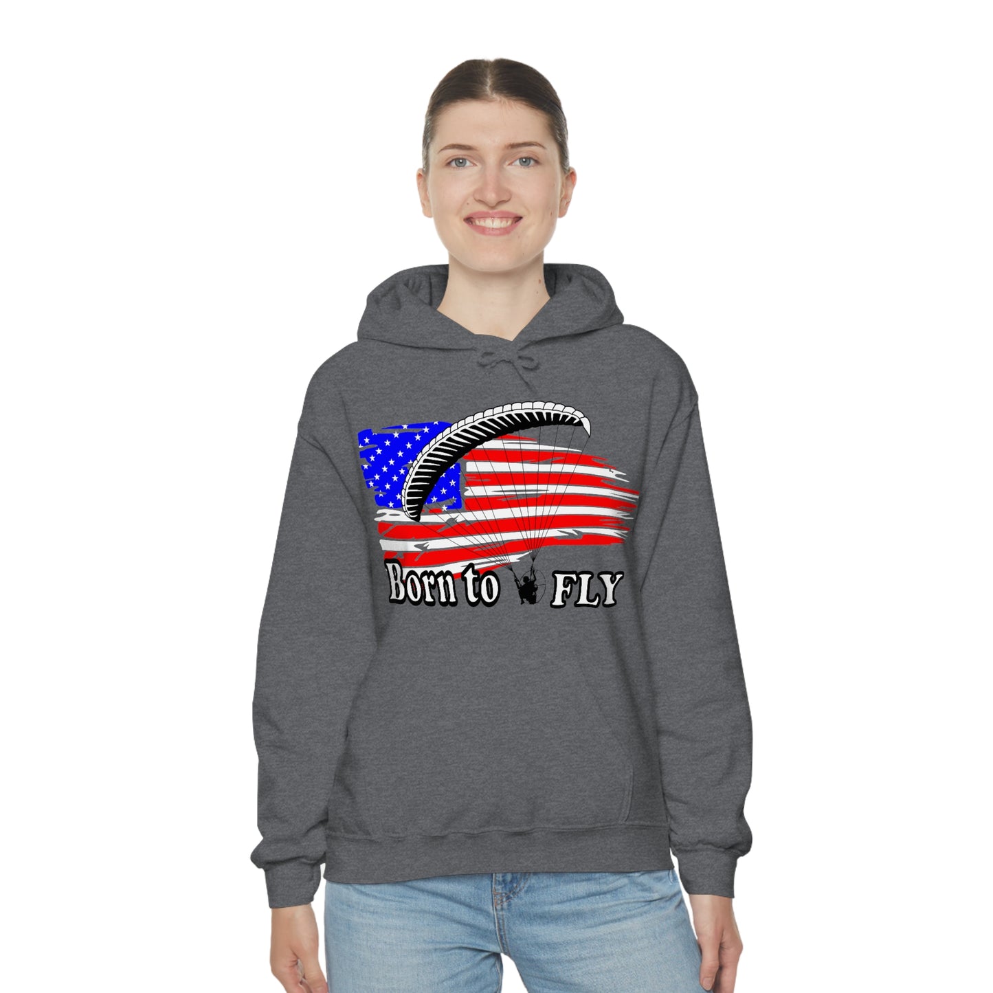 Born to fly Hooded Sweatshirt