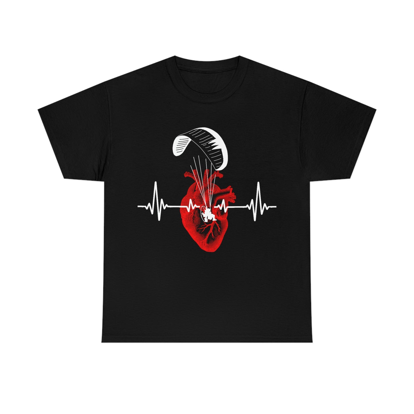 Heartbeat Unisex Heavy Cotton Tee