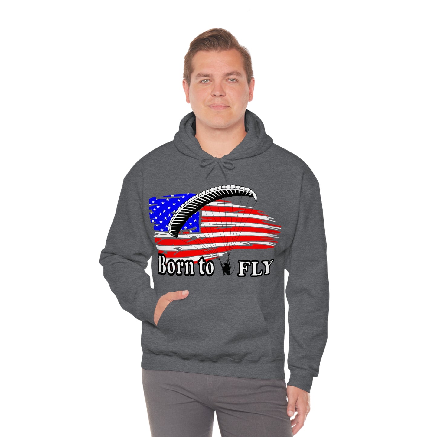 Born to fly Hooded Sweatshirt