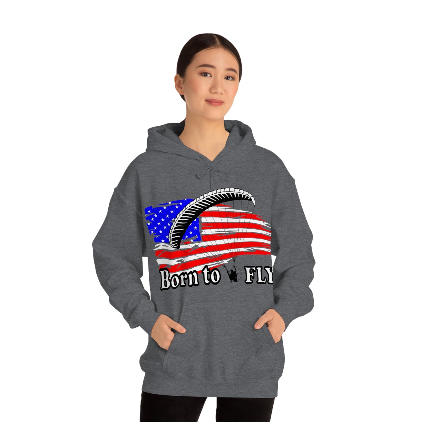 Born to fly Hooded Sweatshirt