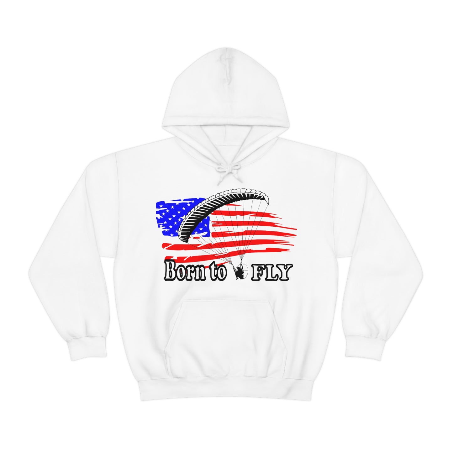 Born to fly Hooded Sweatshirt