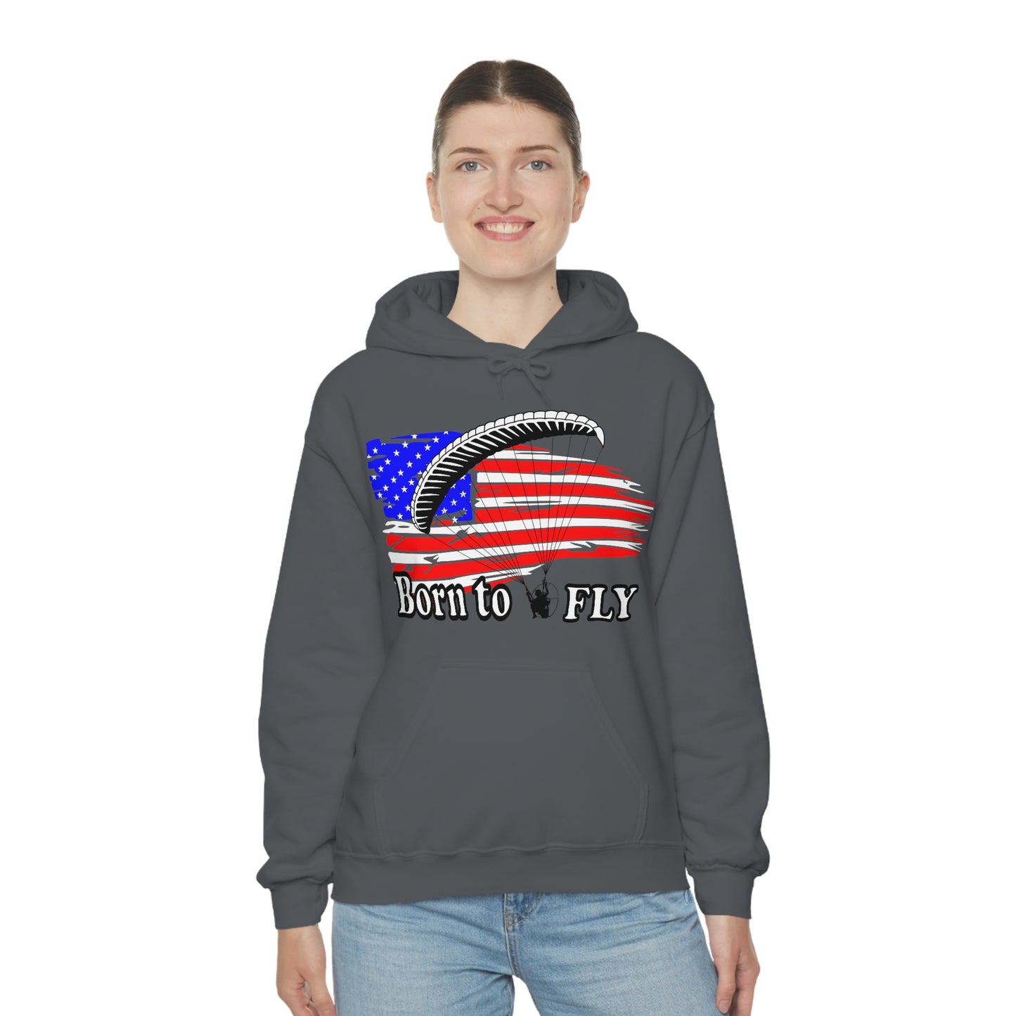 Born to fly Hooded Sweatshirt