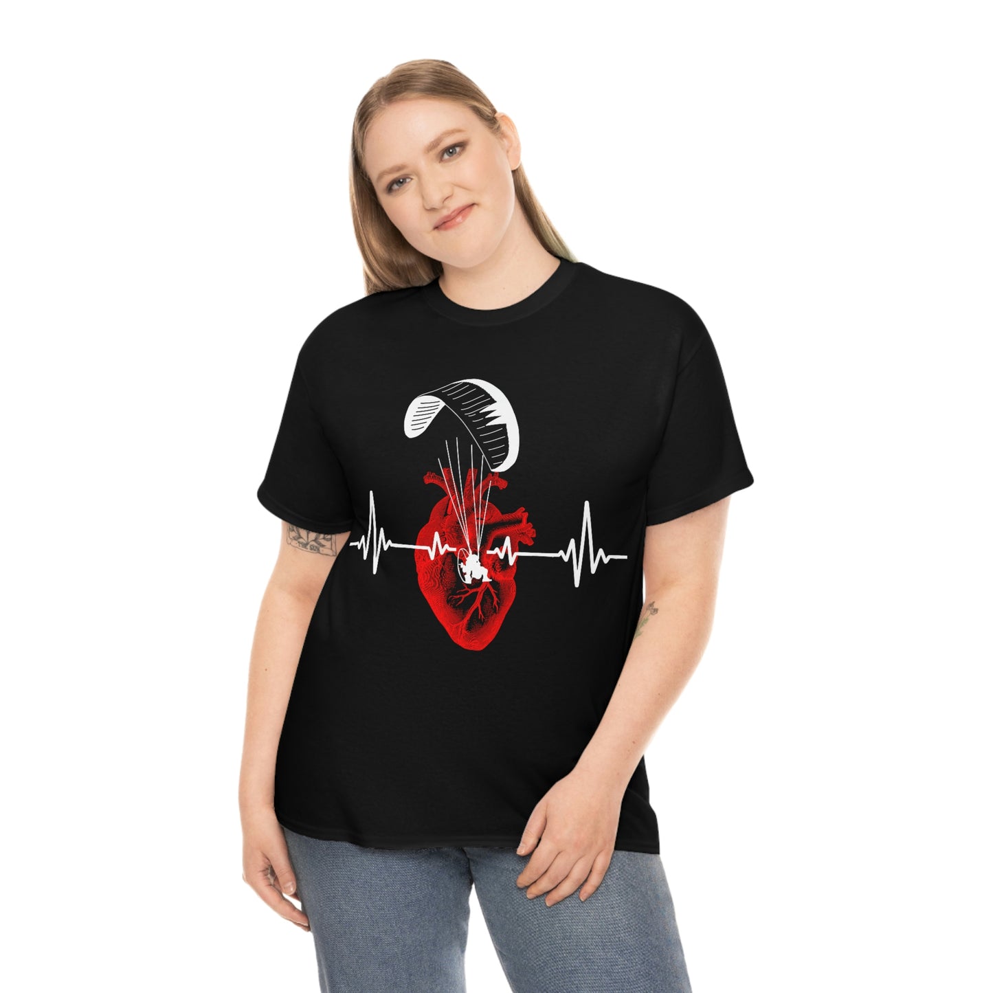 Heartbeat Unisex Heavy Cotton Tee